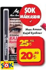MON AMOUR KAJAL EYELİNER